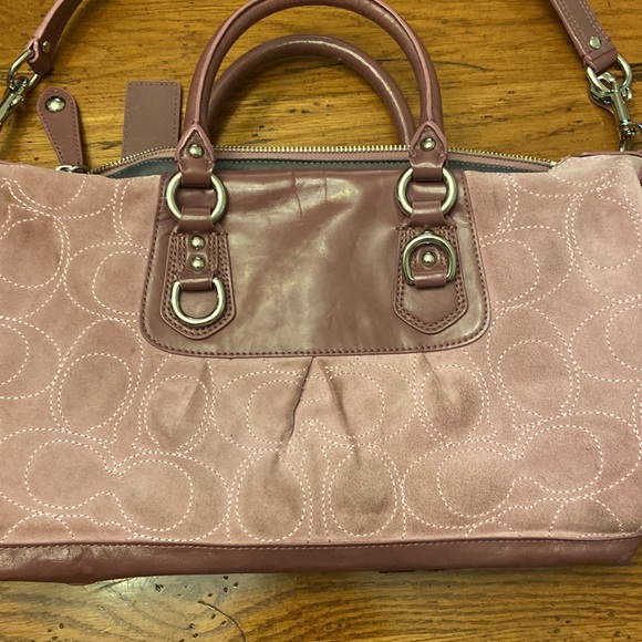 Pink Coach Purse - Picture 12 of 16
